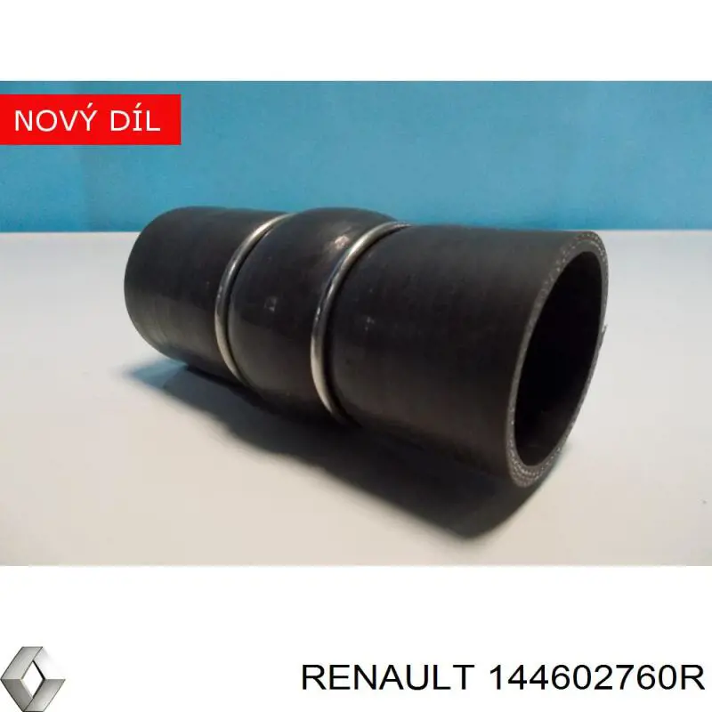 144602760R Renault (RVI) tubo flexible de aire de sobrealimentación derecho