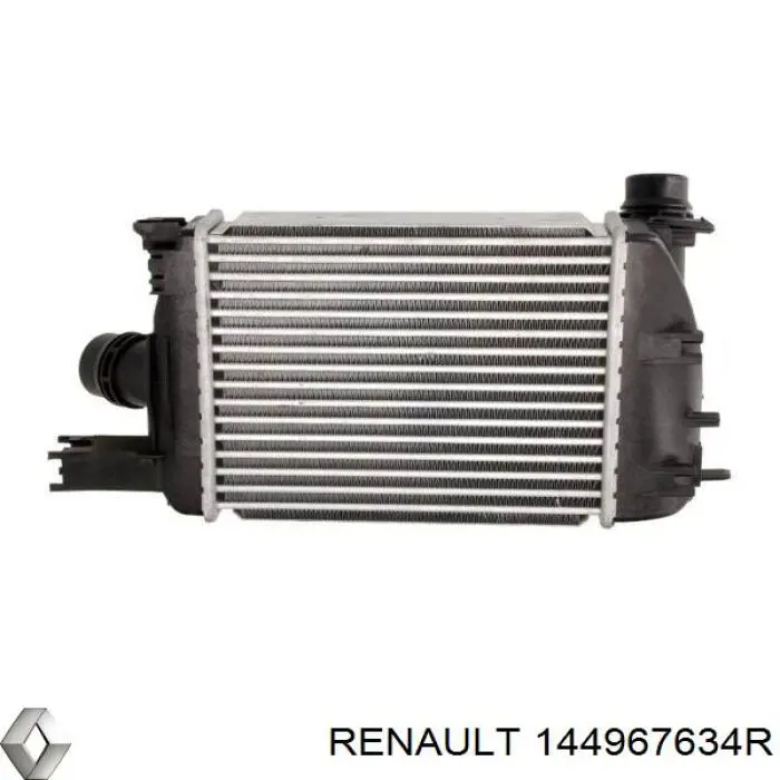 144967634R Renault (RVI) radiador de aire de admisión