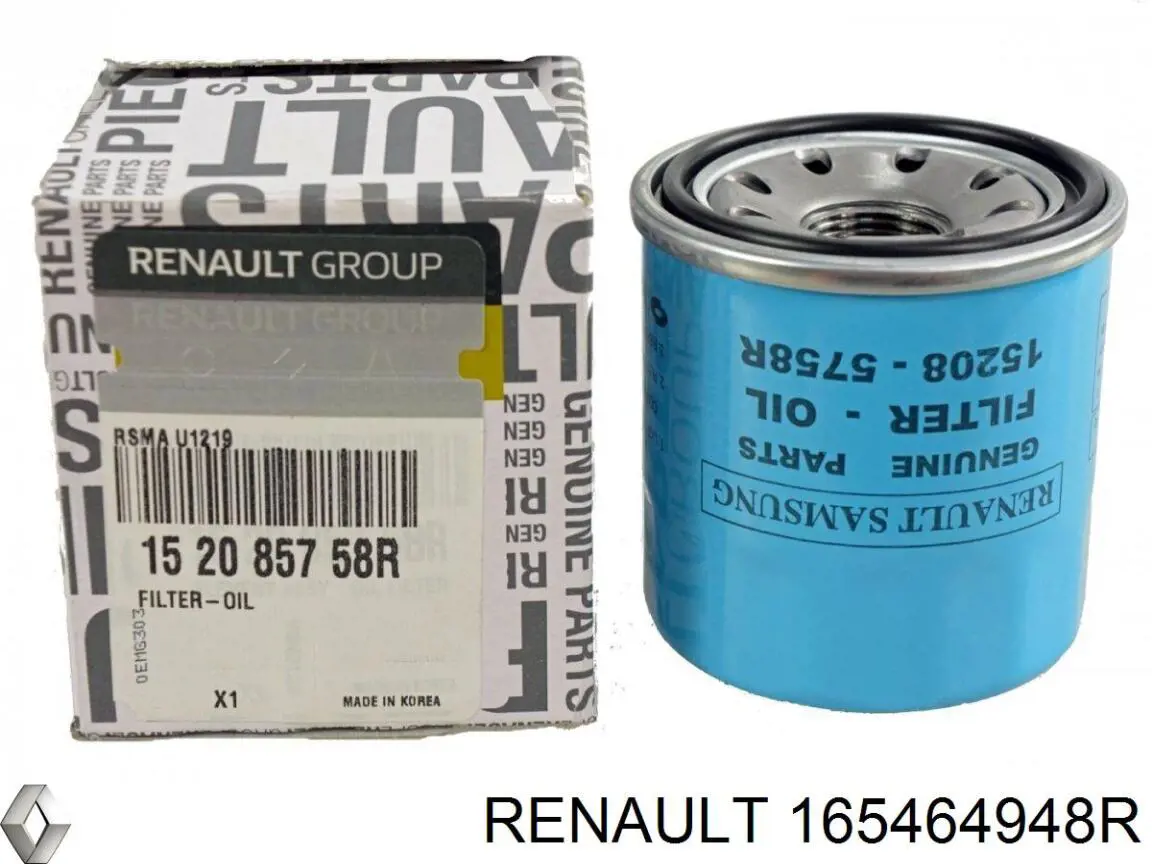 165464948R Renault (RVI) filtro de aire