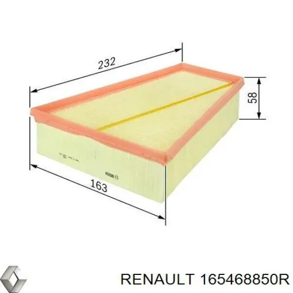 165468850R Renault (RVI) 