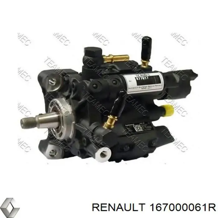 167000061R Renault (RVI) bomba de alta presión