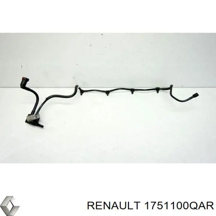 1751100QAR Renault (RVI) tubo de combustible atras de las boquillas