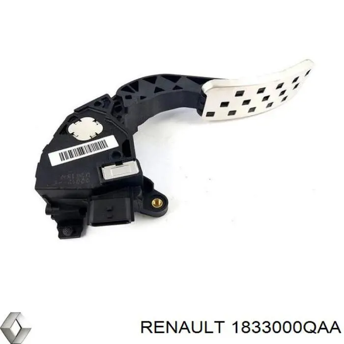 1833000QAA Renault (RVI) sensor de posicion del pedal del acelerador