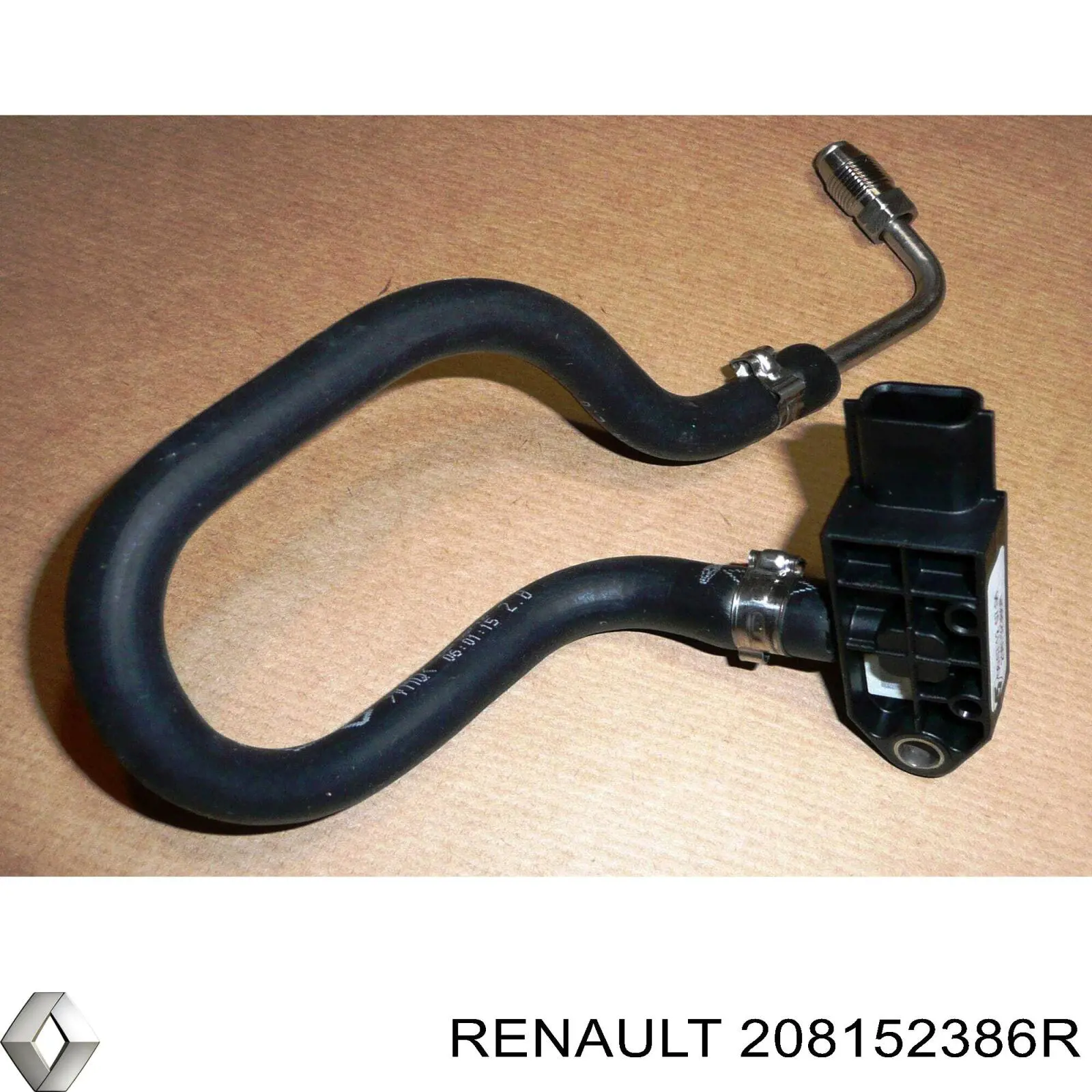 208152386R Renault (RVI) sensor de presion de escape