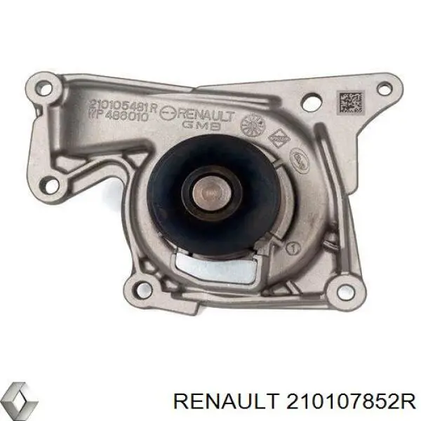 210107852R Renault (RVI) bomba de agua, adicional eléctrico