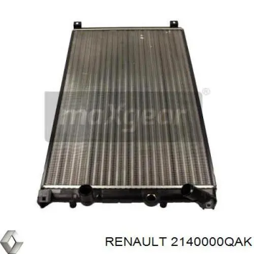 2140000QAK Renault (RVI) radiador refrigeración del motor