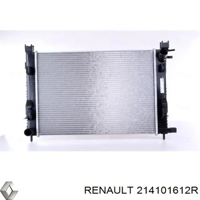 214101612R Renault (RVI) radiador refrigeración del motor