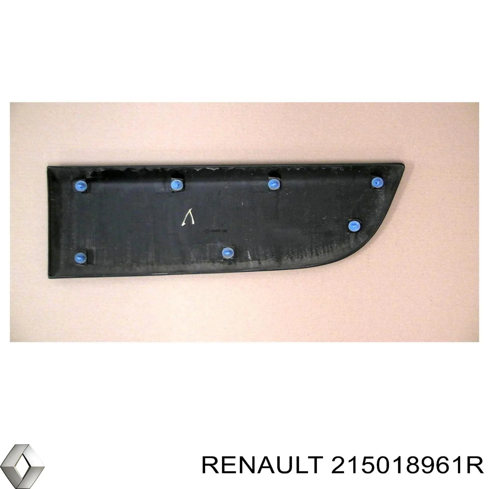 215018961R Renault (RVI) manguera refrigerante para radiador inferiora