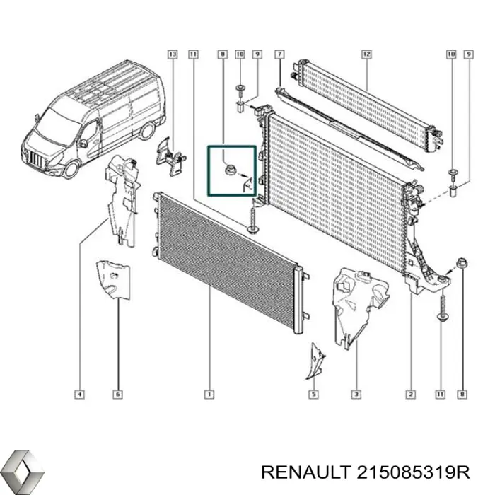 215085319R Renault (RVI) 