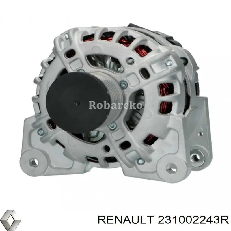 231002243R Renault (RVI) alternador