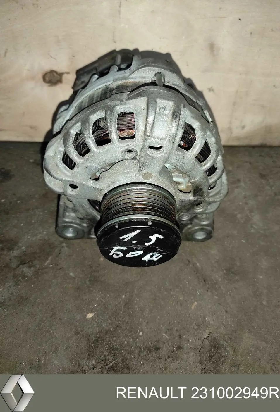 231002949R Renault (RVI) alternador