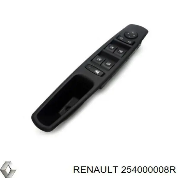 254000008R Renault (RVI) unidad de control elevalunas delantera izquierda