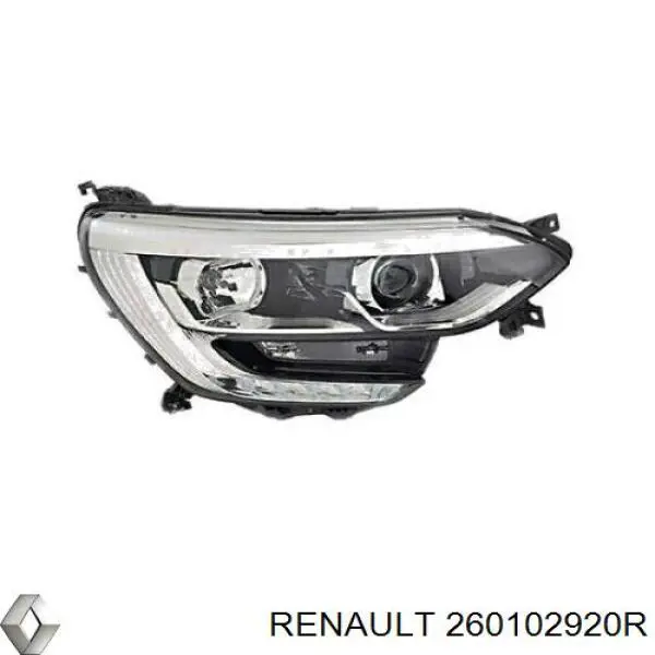  Faro derecho para Renault Megane 4 