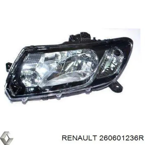 260601236R Renault (RVI) faro izquierdo