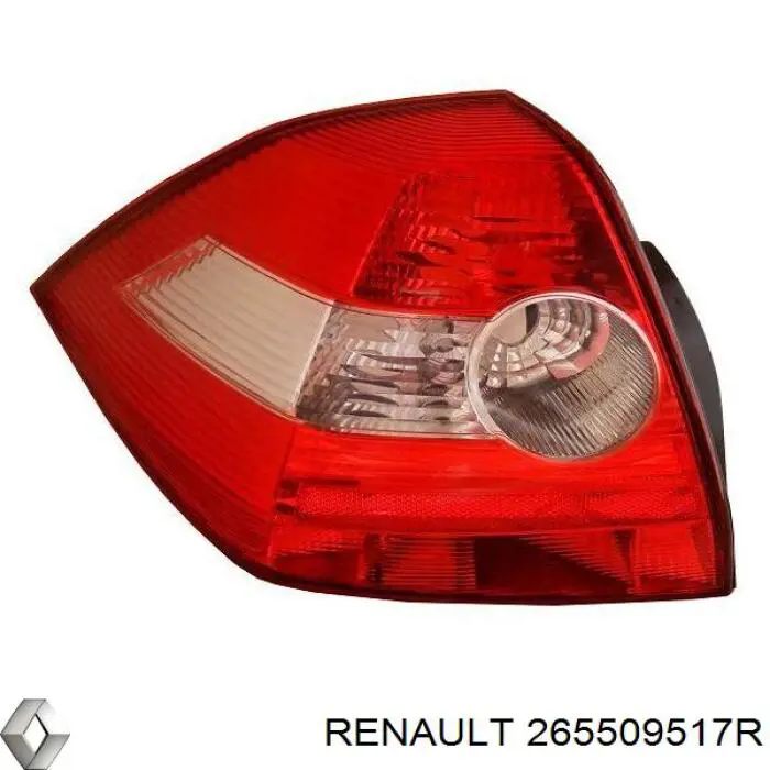 265509517R Renault (RVI) piloto posterior derecho