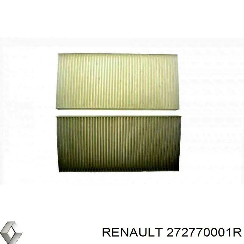 272770001R Renault (RVI) filtro de habitáculo