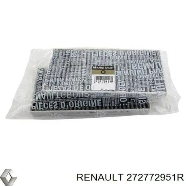 272772951R Renault (RVI) filtro de habitáculo