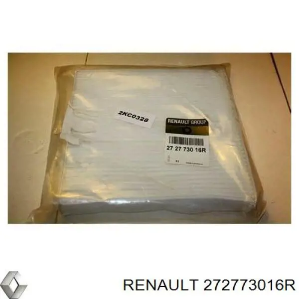 272773016R Renault (RVI) filtro de habitáculo