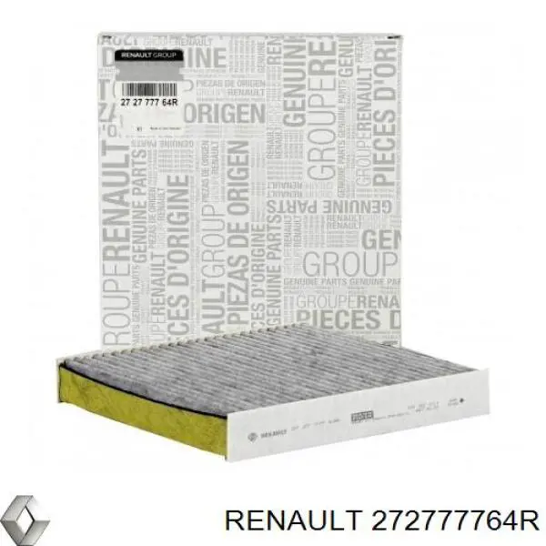 272777764R Renault (RVI) filtro de habitáculo