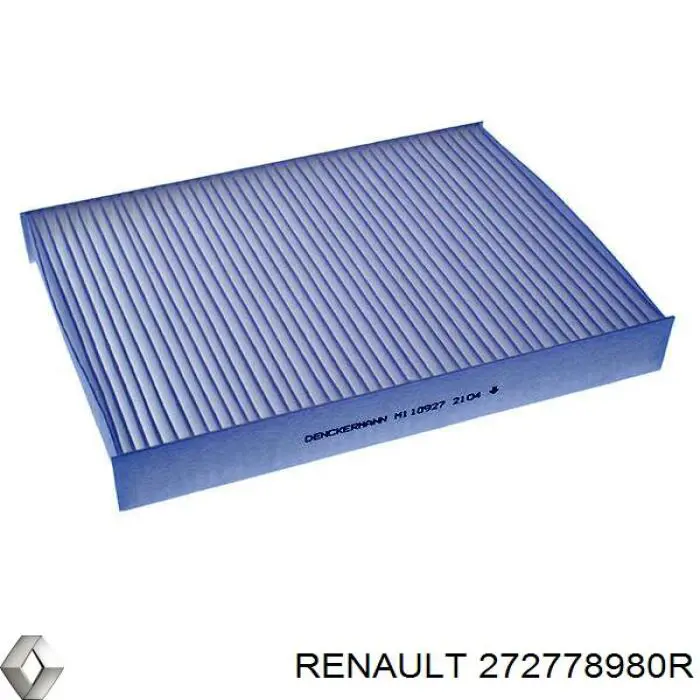 272778980R Renault (RVI) filtro de habitáculo