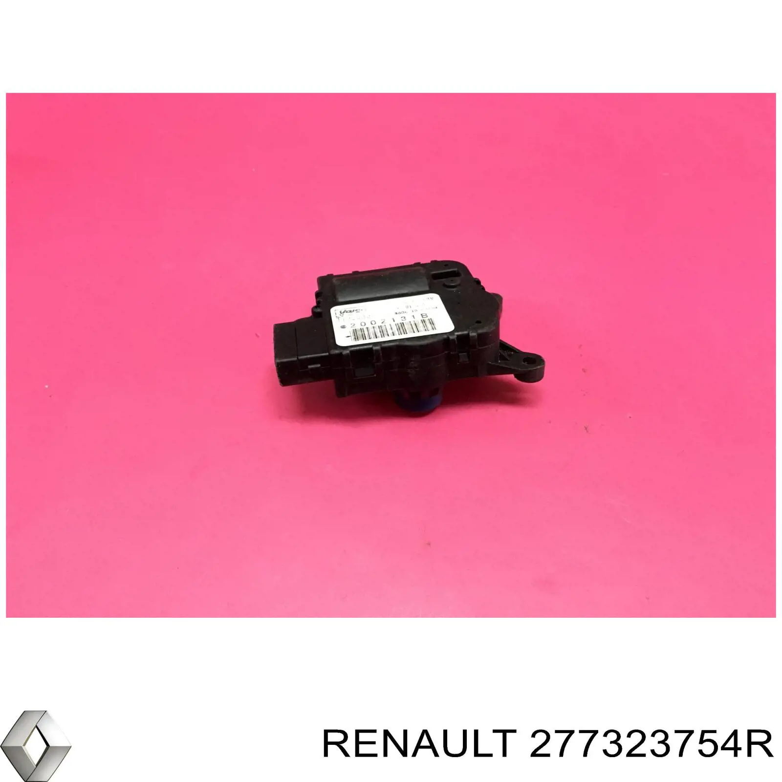 277323754R Renault (RVI) elemento de reglaje valvula mezcladora actuador de compuerta