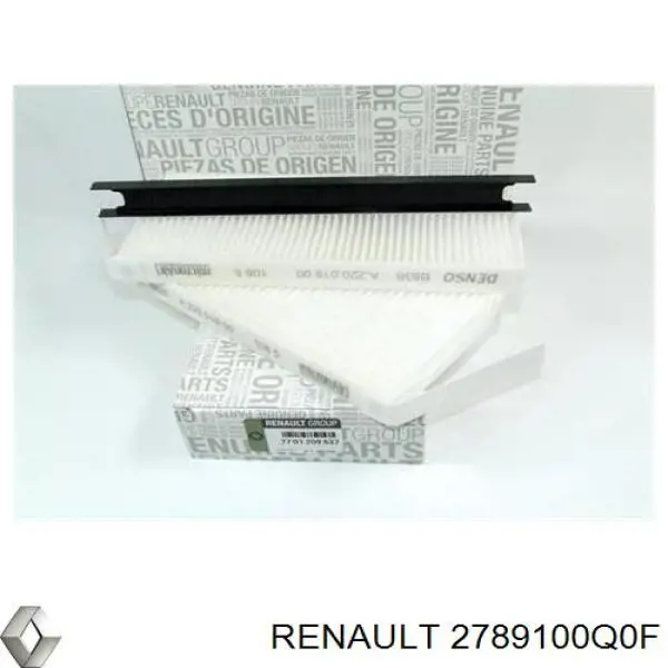 2789100Q0F Renault (RVI) filtro de habitáculo