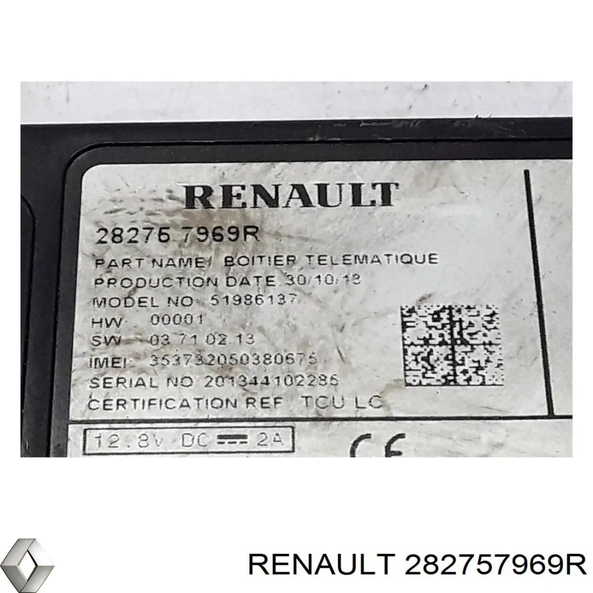 282757969R Renault (RVI) 