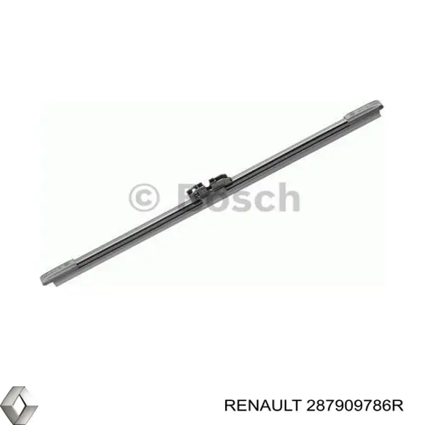 287909786R Renault (RVI) limpiaparabrisas de luna trasera