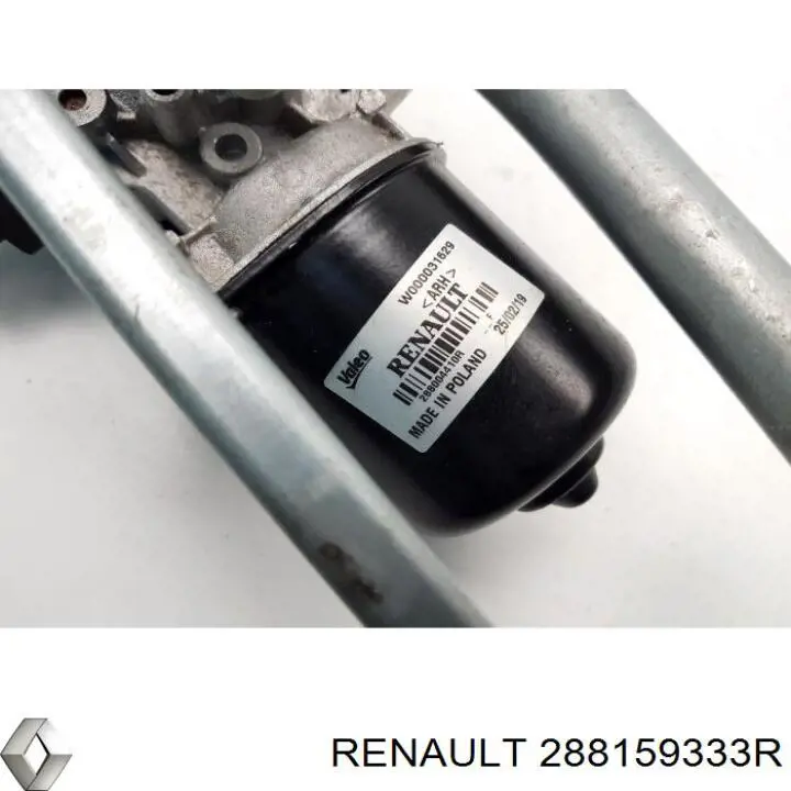  Motor del limpiaparabrisas del parabrisas para Renault LOGAN 2 