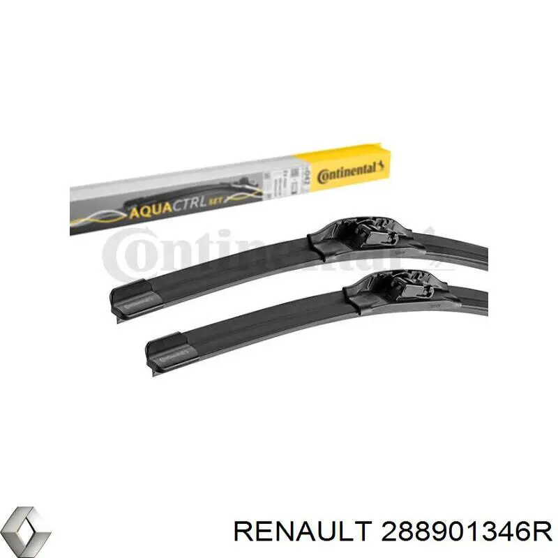 288901346R Renault (RVI) juego de limpiaparabrisas de luna delantera, 2 piezas