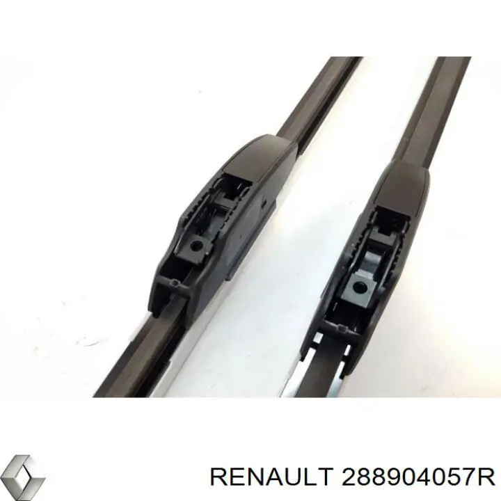 288904057R Renault (RVI) juego de limpiaparabrisas de luna delantera, 2 piezas