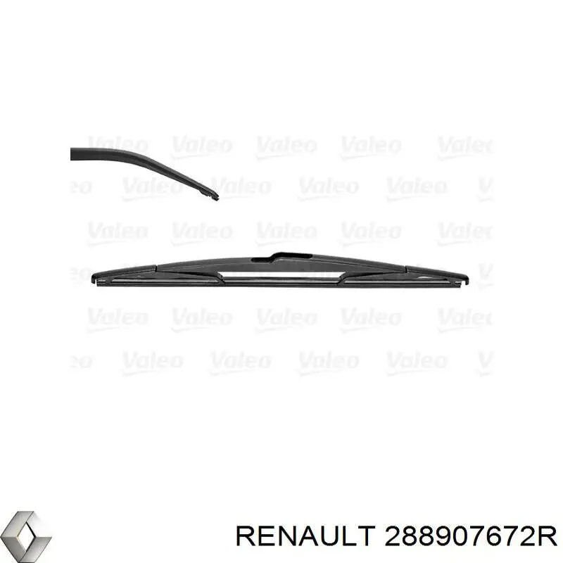 288907672R Renault (RVI) limpiaparabrisas de luna delantera conductor