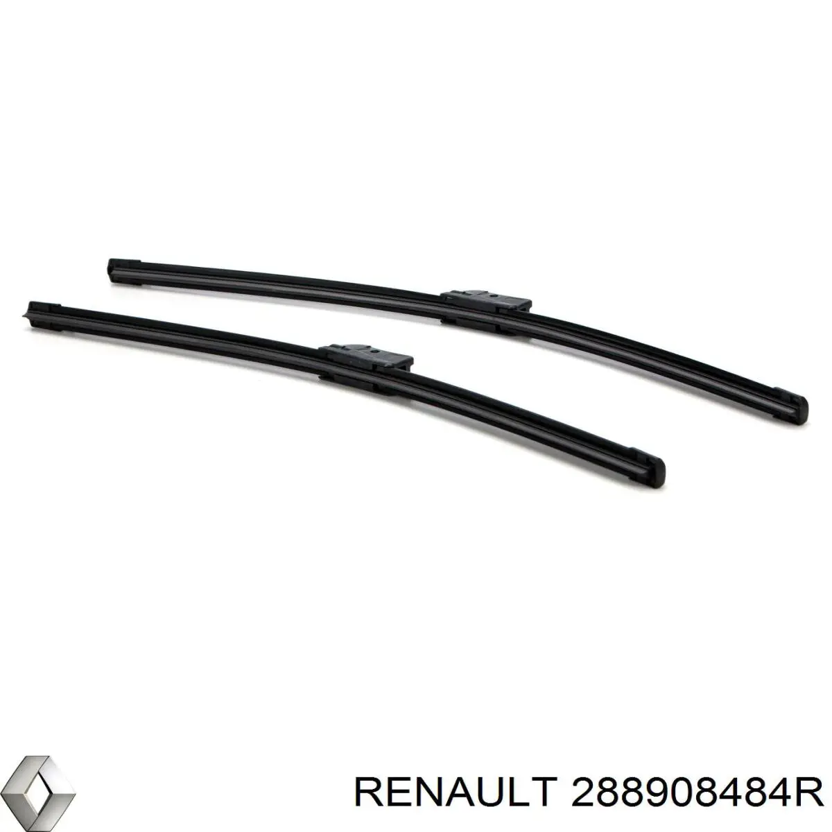 288908484R Renault (RVI) juego de limpiaparabrisas de luna delantera, 2 piezas