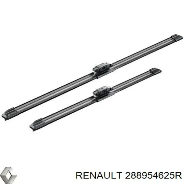 288954625R Renault (RVI) juego de limpiaparabrisas de luna delantera, 2 piezas