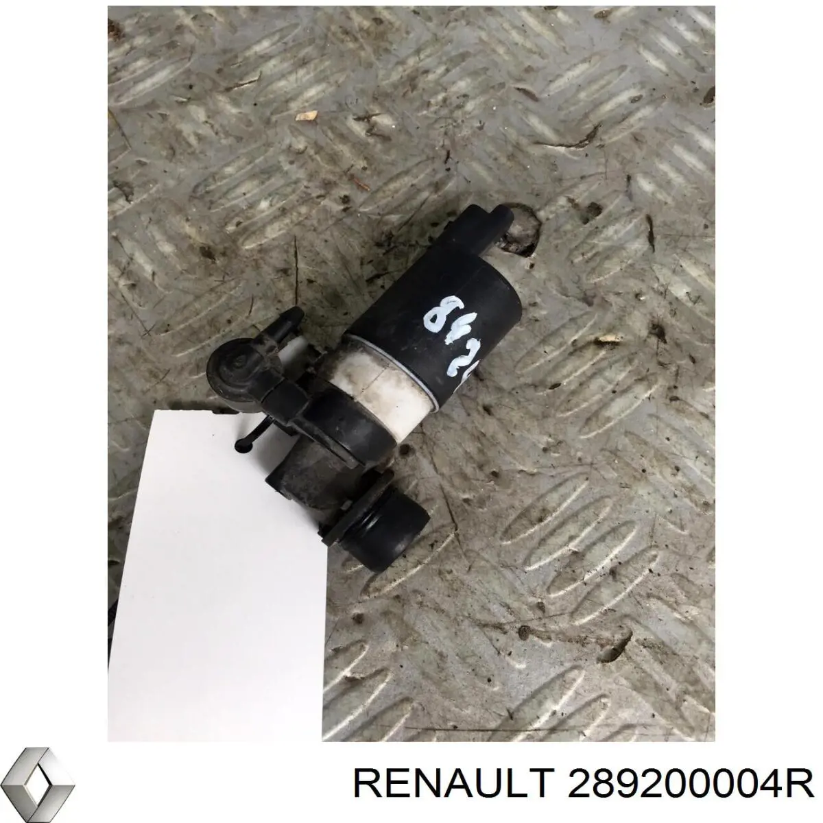 289200004R Renault (RVI) bomba de limpiaparabrisas delantera