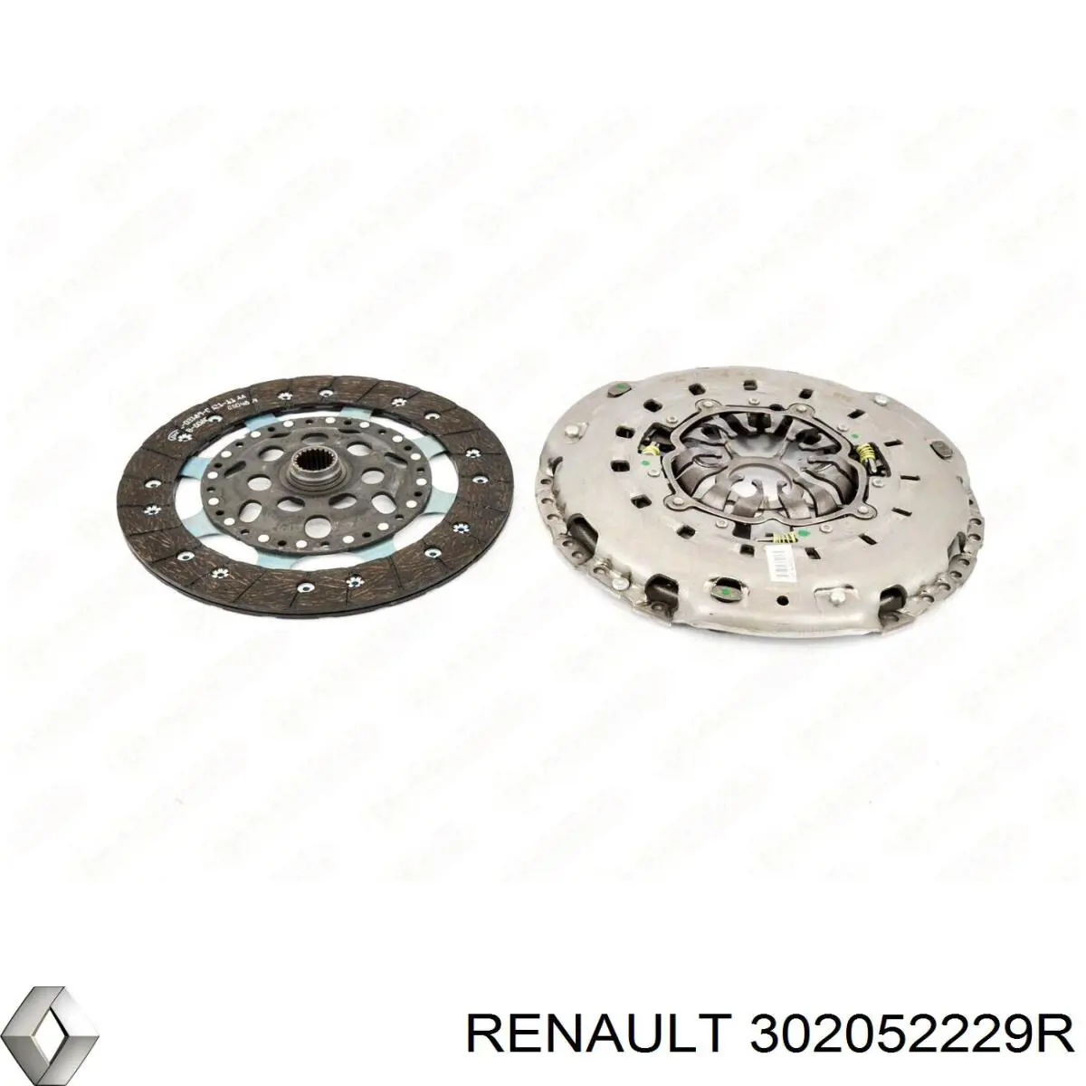 302052229R Renault (RVI) kit de embrague (3 partes)