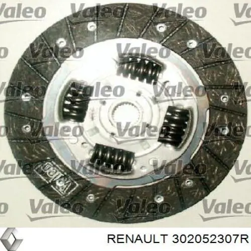 302052307R Renault (RVI) kit de embrague (3 partes)