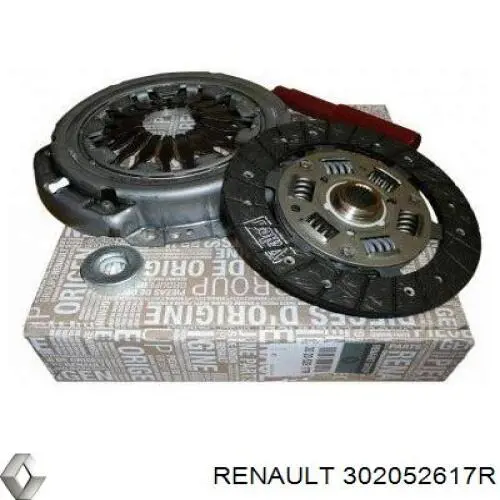 302052617R Renault (RVI) kit de embrague (3 partes)