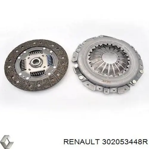 302053448R Renault (RVI) kit de embrague (3 partes)