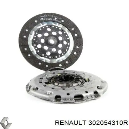 302054310R Renault (RVI) kit de embrague (3 partes)