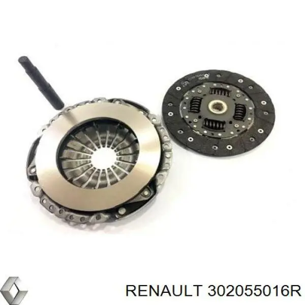 302055016R Renault (RVI) kit de embrague (3 partes)