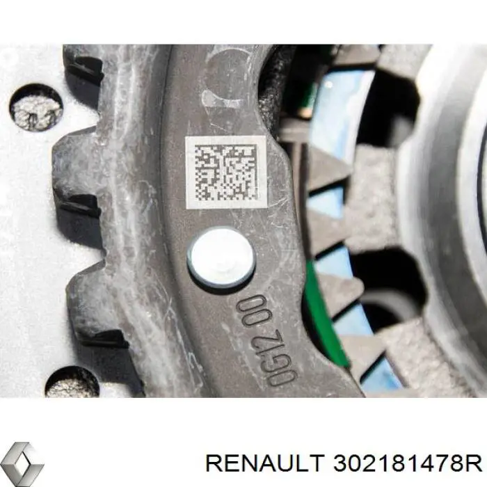 302181478R Renault (RVI) kit de embrague (3 partes)