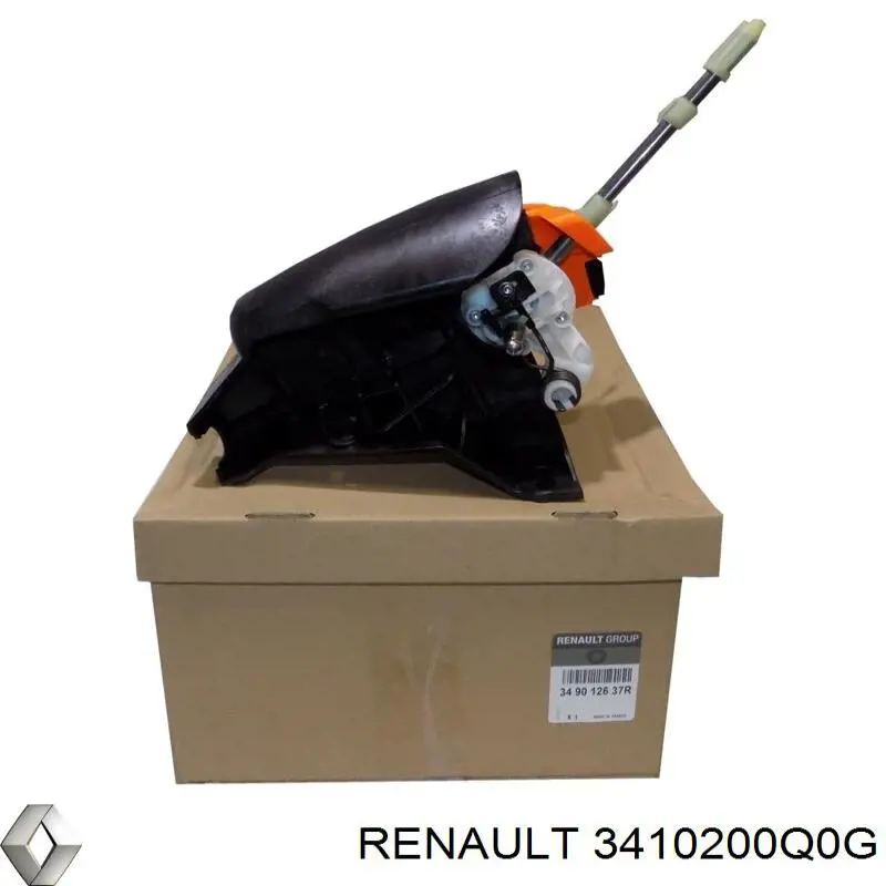 3410200Q0G Renault (RVI) palanca selectora cambio de marcha