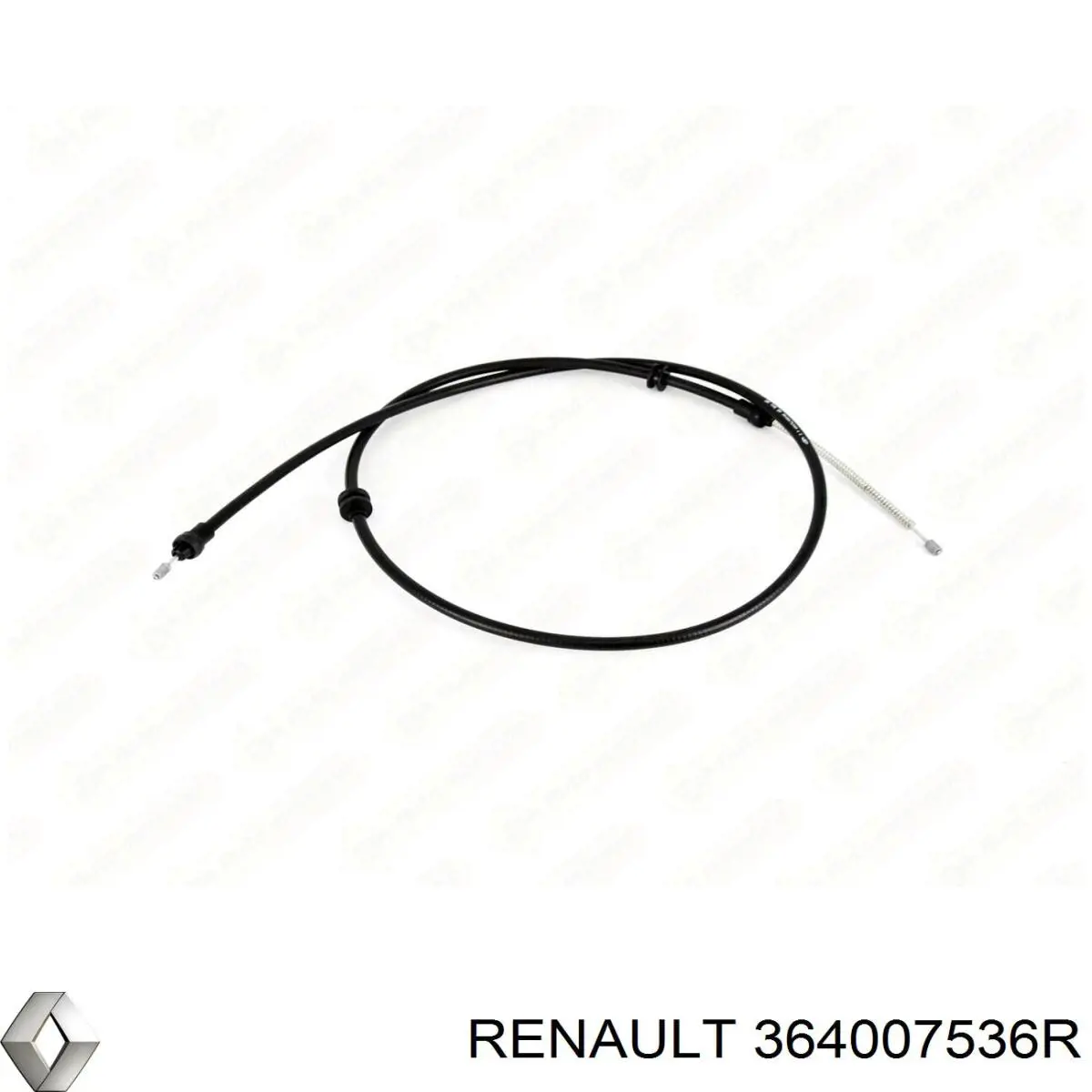 364007536R Renault (RVI) cable de freno de mano trasero derecho/izquierdo