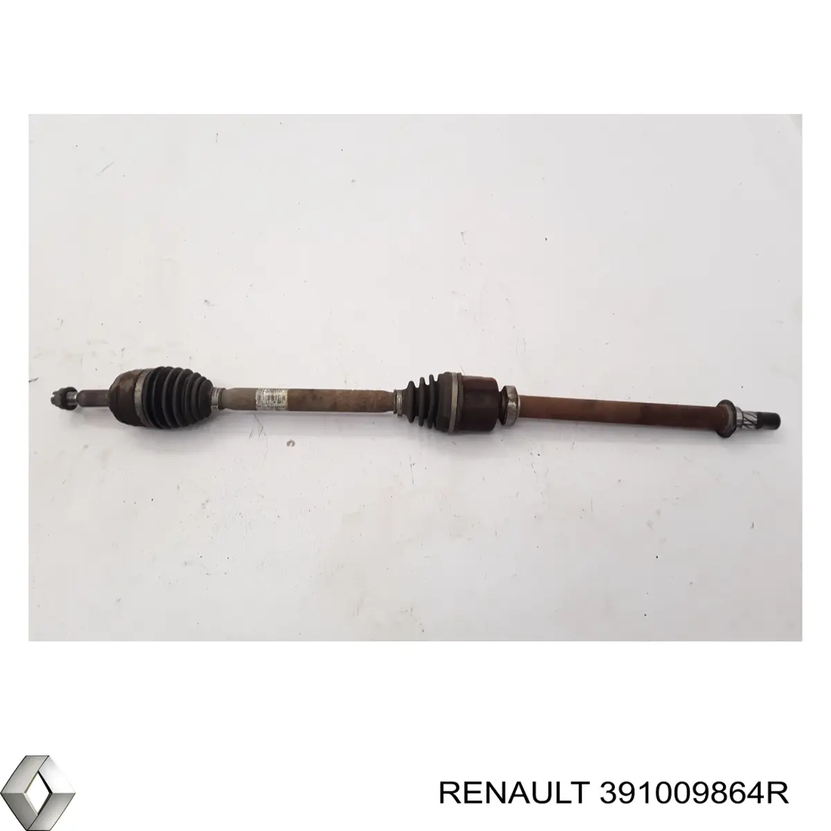 391009864R Renault (RVI) árbol de transmisión delantero derecho