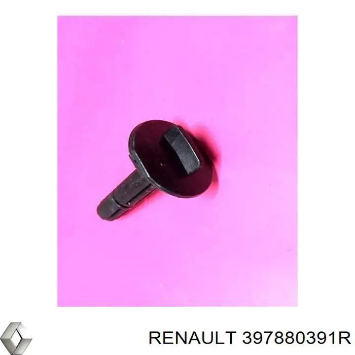 397880391R Renault (RVI) soporte del radiador superior