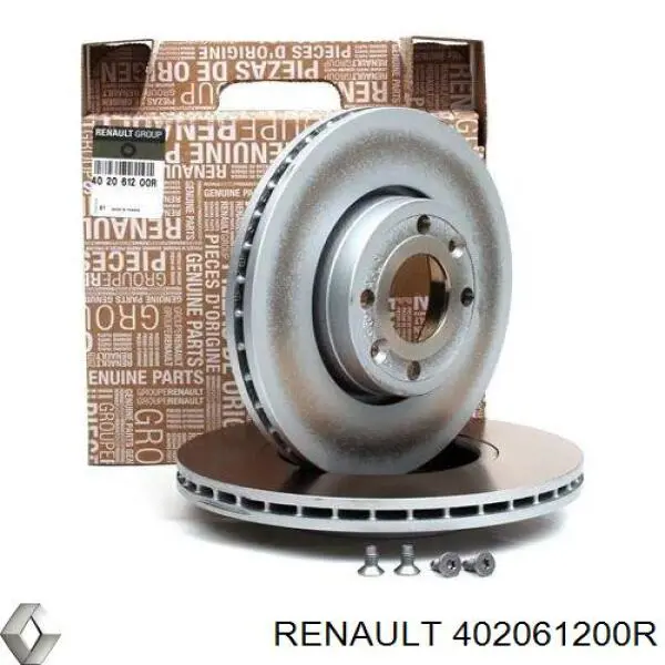 402061200R Renault (RVI) freno de disco delantero