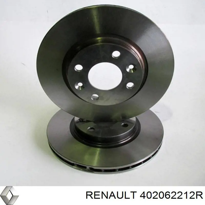 402062212R Renault (RVI) freno de disco delantero