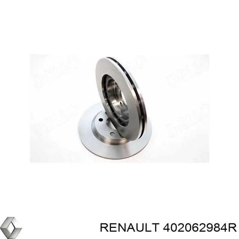 402062984R Renault (RVI) freno de disco delantero