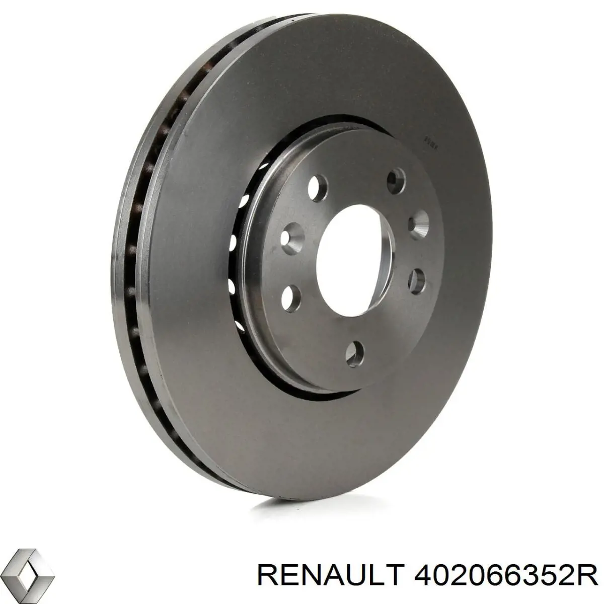 402066352R Renault (RVI) freno de disco delantero